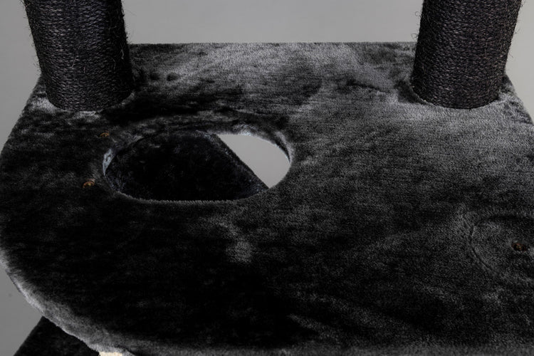 Cat Tree Kilimandjaro de Luxe Blackline (Dark Grey)
