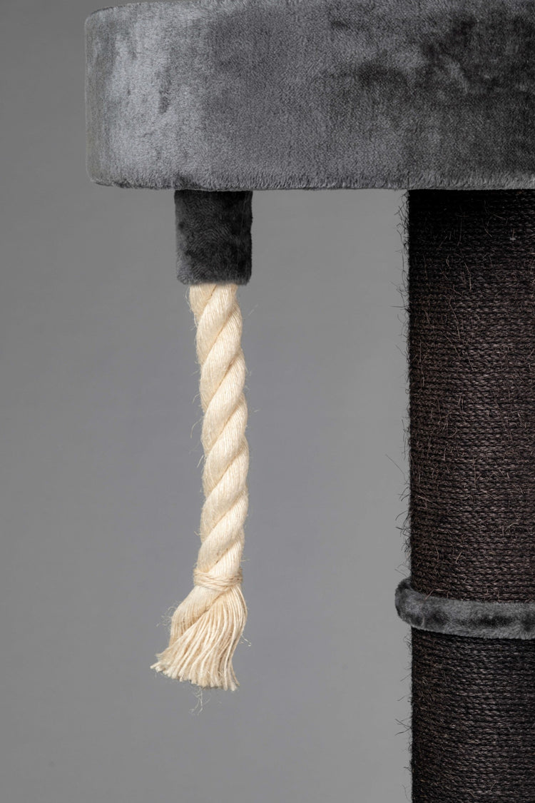 Cat Tree Maine Coon Sleeper Blackline Crown (Dark Grey)