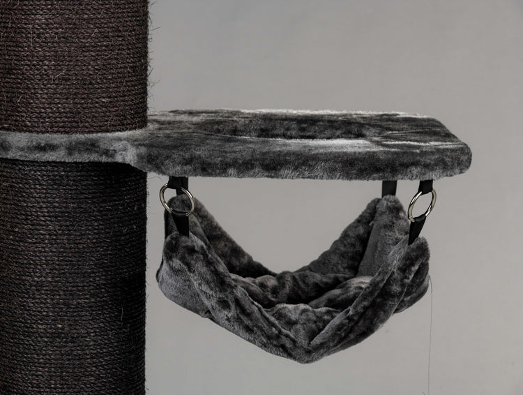 Cat Tree Maine Coon Sleeper Blackline Crown Plus (Dark Grey)