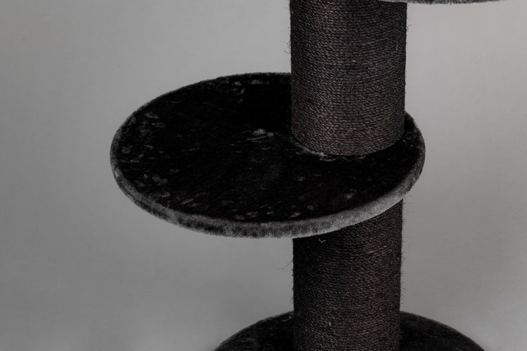 Cat Tree Maine Coon Sleeper Blackline Crown Plus (Dark Grey)