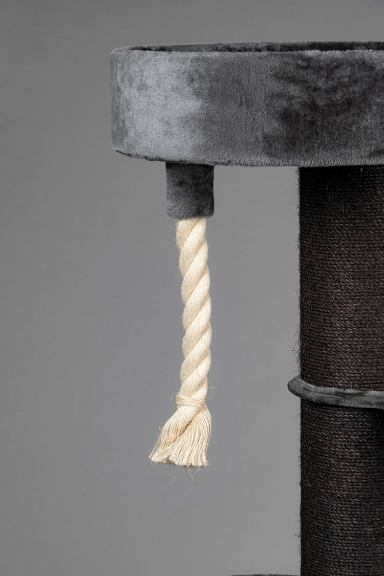 Cat Tree Maine Coon Sleeper Blackline de Luxe (Dark Grey)