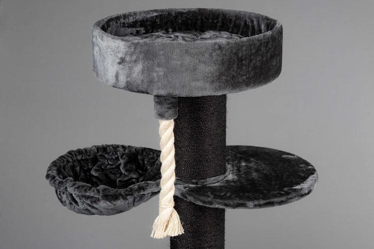 Cat Tree Maine Coon Sleeper Blackline Plus (Dark Grey)