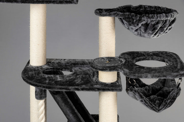 Cat Tree Kilimandjaro de Luxe Crown (Dark Grey)