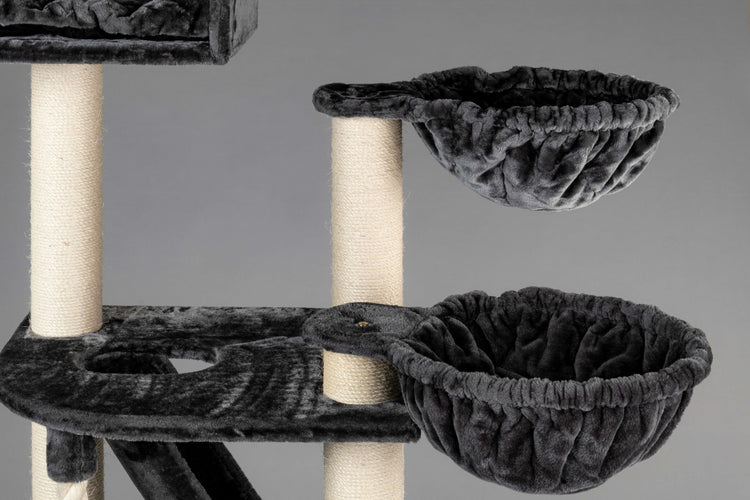 Cat Tree Kilimandjaro de Luxe Plus (Dark Grey)