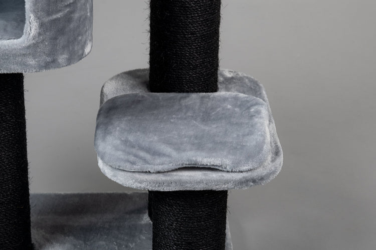 Cat Tree Devon Rex Blackline Plus (Light Grey)