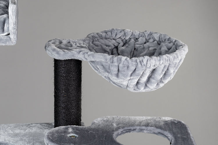 Cat Tree Kilimandjaro de Luxe Blackline Crown (Light Grey)