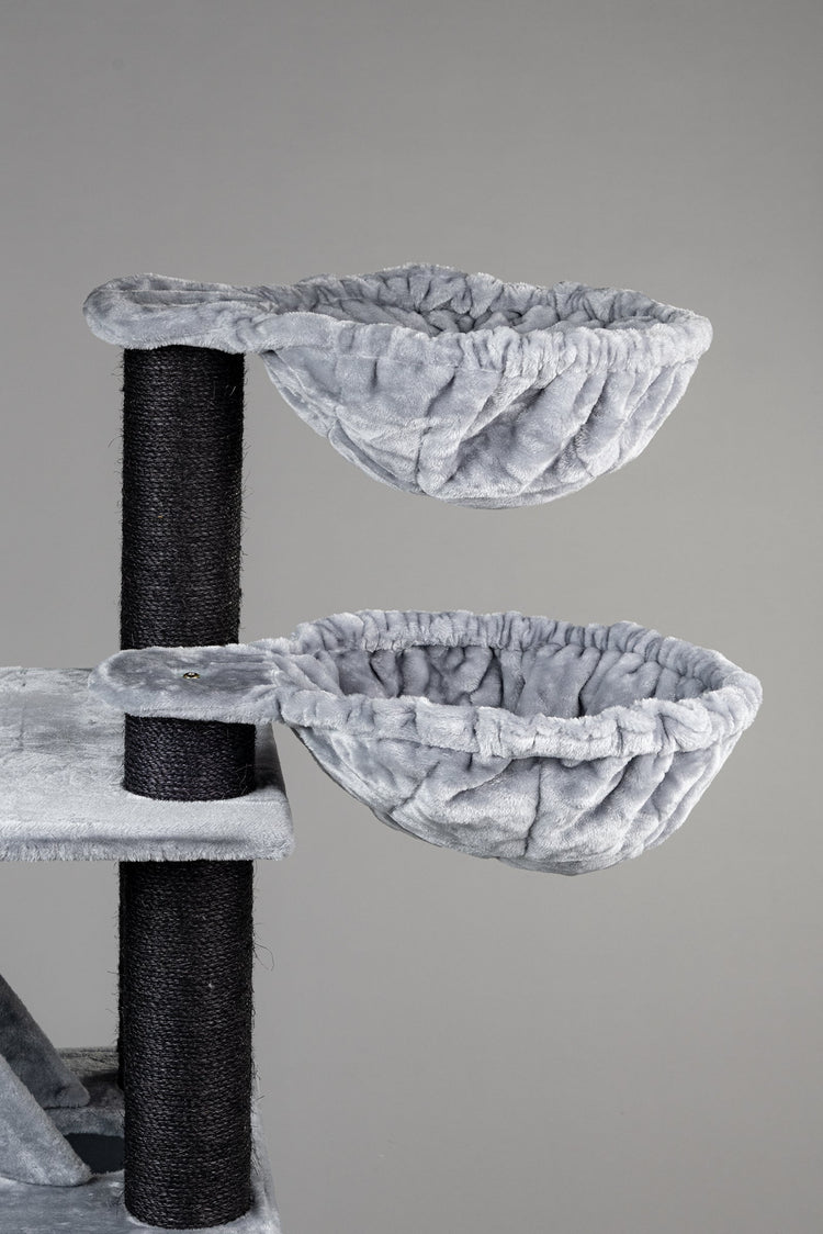 Cat Tree Kilimandjaro de Luxe Blackline Plus (Light Grey)