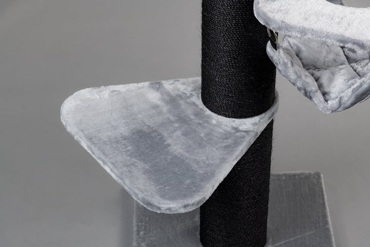 Cat Tree Royalty Blackline Crown (Light Grey)