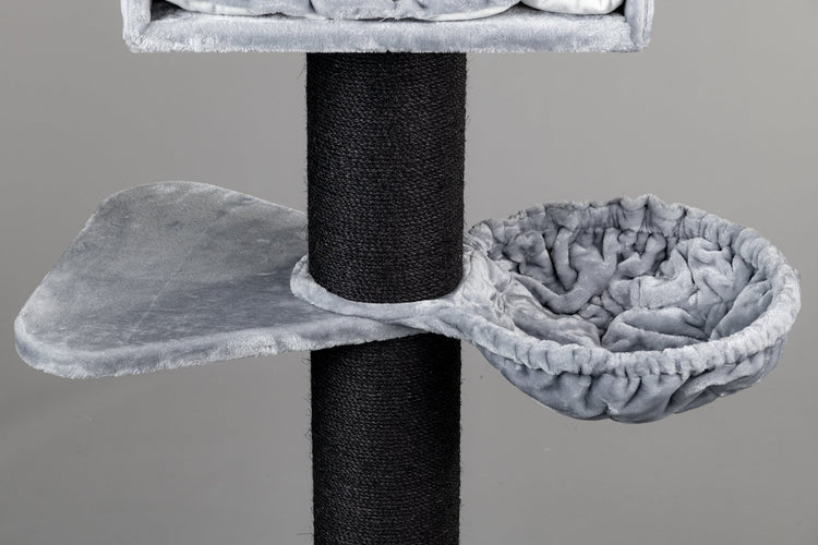 Cat Tree Royalty Blackline Plus (Light Grey)