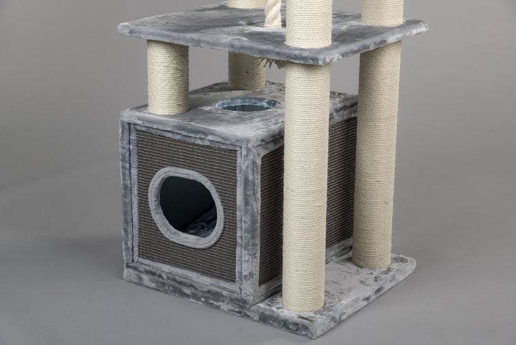 Cat Tree Cat Relax Plus (Light Grey)