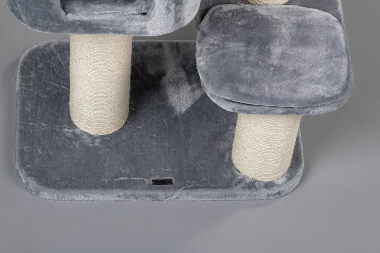 Cat Tree Devon Rex (Light Grey)