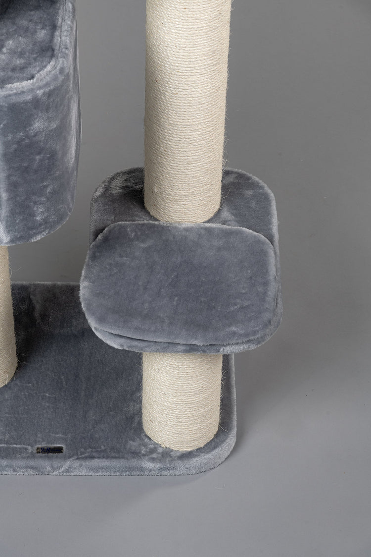 Cat Tree Devon Rex Plus (Light Grey)