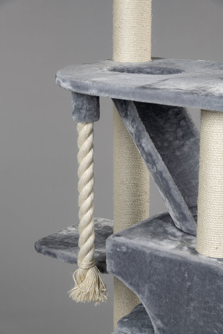Cat Tree Kilimandjaro de Luxe (Light Grey)