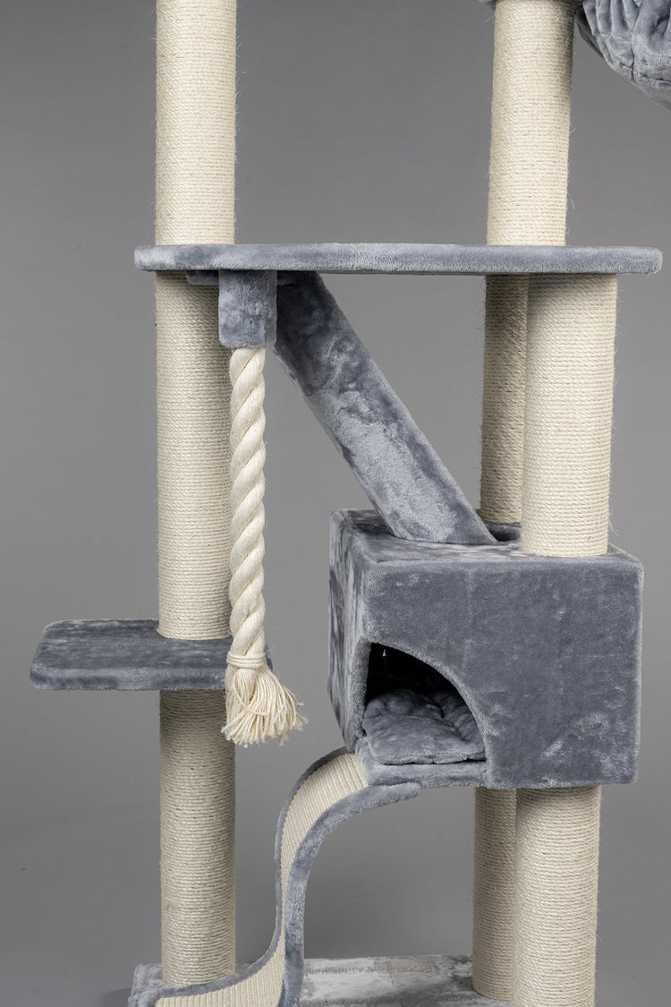 Cat Tree Kilimandjaro de Luxe (Light Grey)