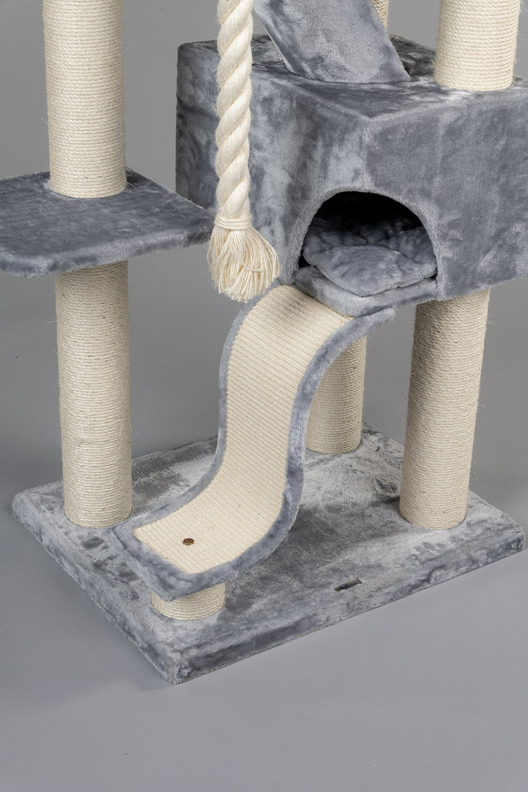 Cat Tree Kilimandjaro de Luxe Plus (Light Grey)