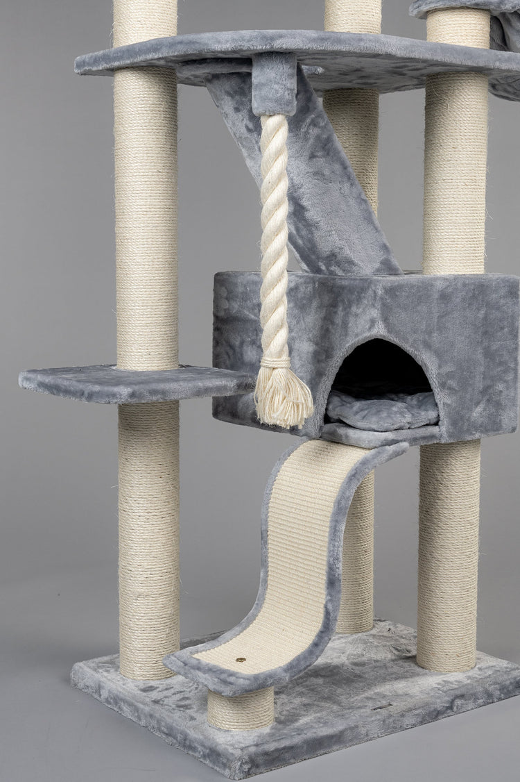 Cat Tree Kilimandjaro de Luxe Plus (Light Grey)
