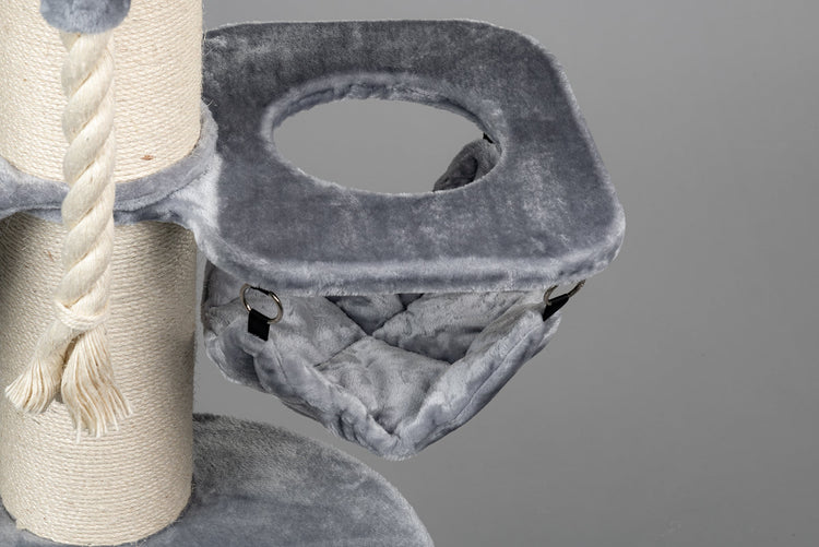 Cat Tree Maine Coon Sleeper Crown Plus (Light Grey)