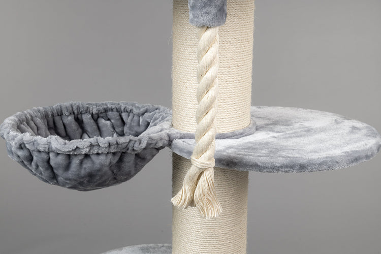 Cat Tree Maine Coon Sleeper Plus (Light Grey)
