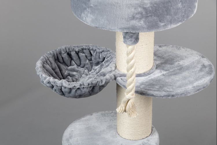 Cat Tree Maine Coon Sleeper Plus (Light Grey)