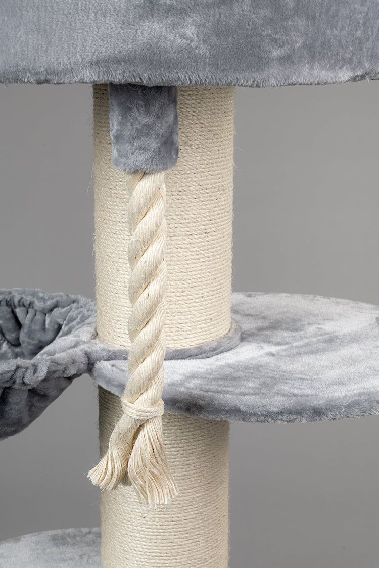 Cat Tree Maine Coon Sleeper Plus (Light Grey)