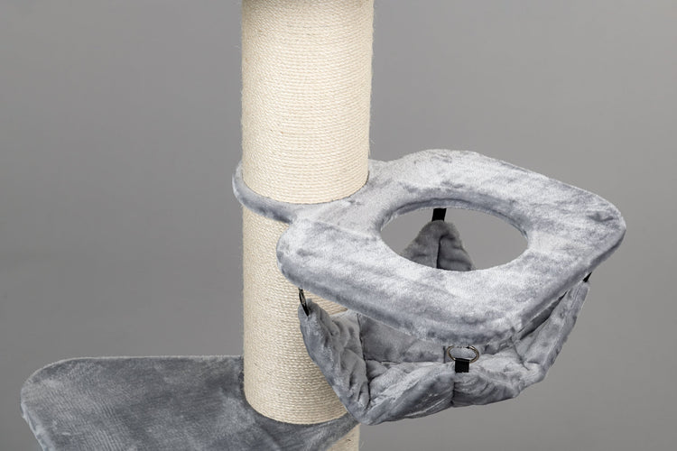 Cat Tree Royalty Crown (Light Grey)