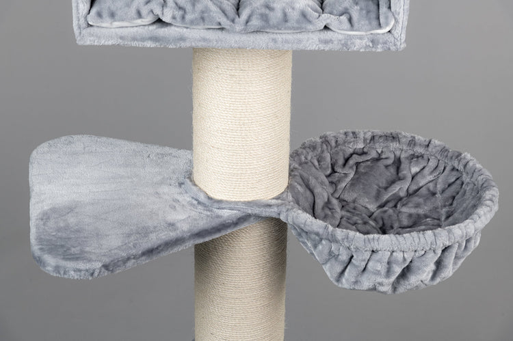 Cat Tree Royalty Plus (Light Grey)