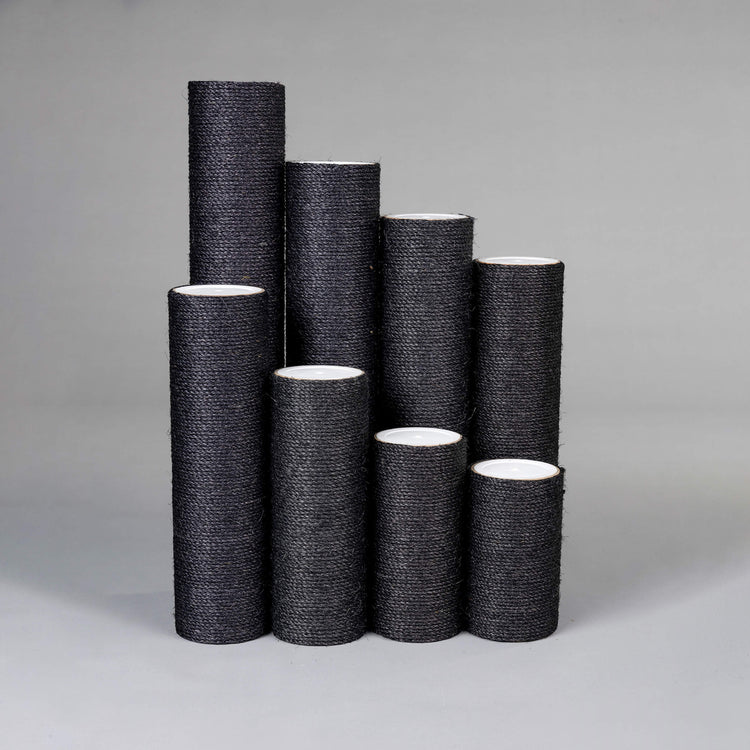 Sisal Pole 30 cm x 15 cmØ - M8 (Blackline)