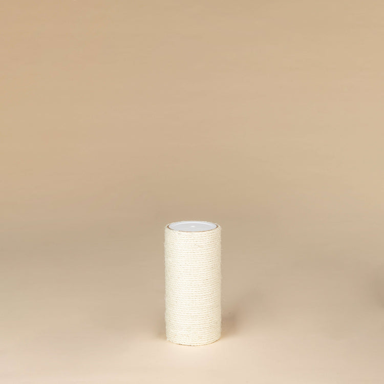 Sisal Pole 30 cm x 15 cmØ - M8 (Cream)