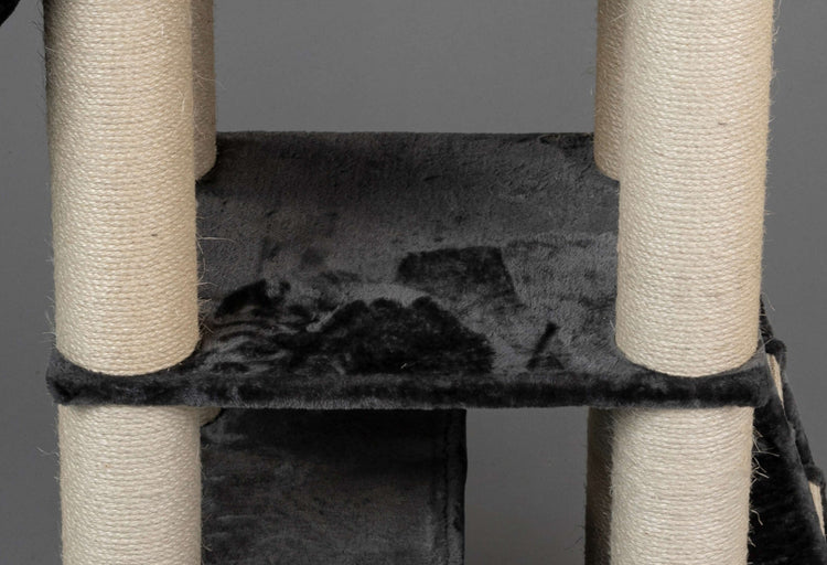 Middle Panel Dark Grey, Corner Coon 60 x 50 cm