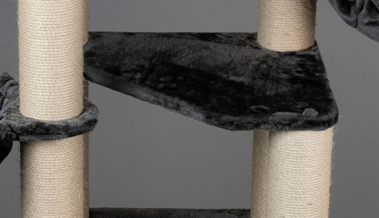 Upper Panel Dark Grey, Corner Coon 60 x 50 cm