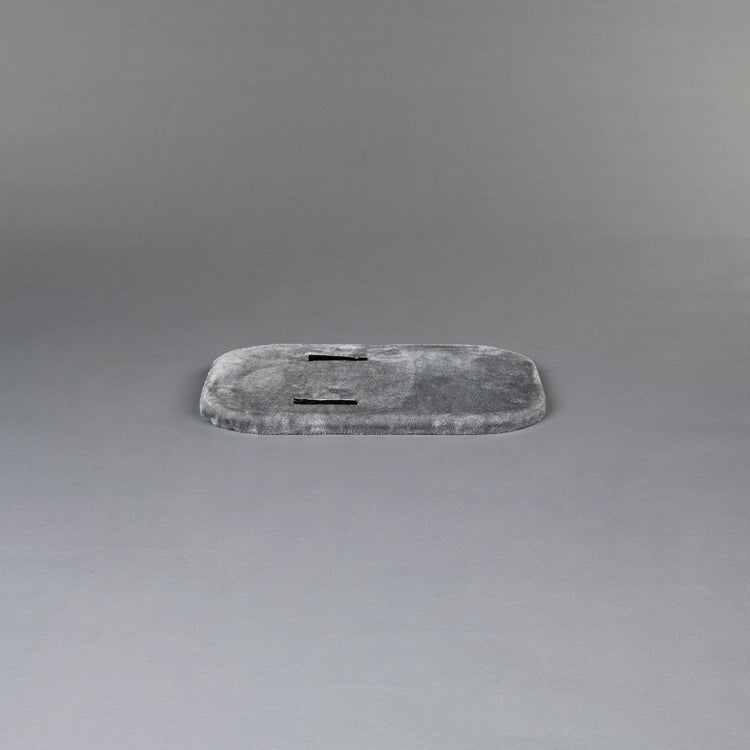 Middle Panel Light Grey, Devon Rex 50 x 35 cm