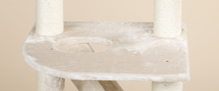 Upper Panel Cream, Kilimandjaro & Cat Penthouse 68 x 58