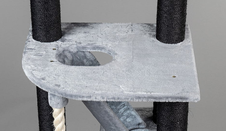 Upper Panel Light Grey, Kilimandjaro & Cat Penthouse 68 x 58