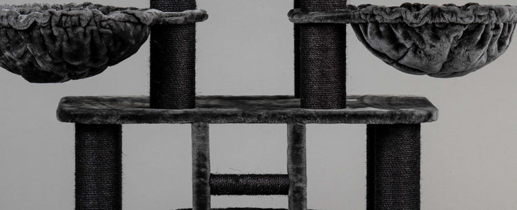 Middle Panel Dark Grey, Panther 100 x 60 cm