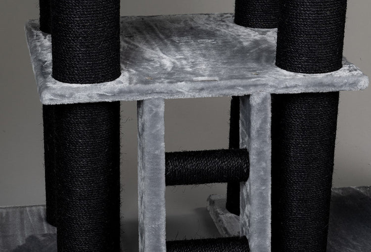 Middle Panel Light Grey, Royal Cat Palace 70 x 60 cm