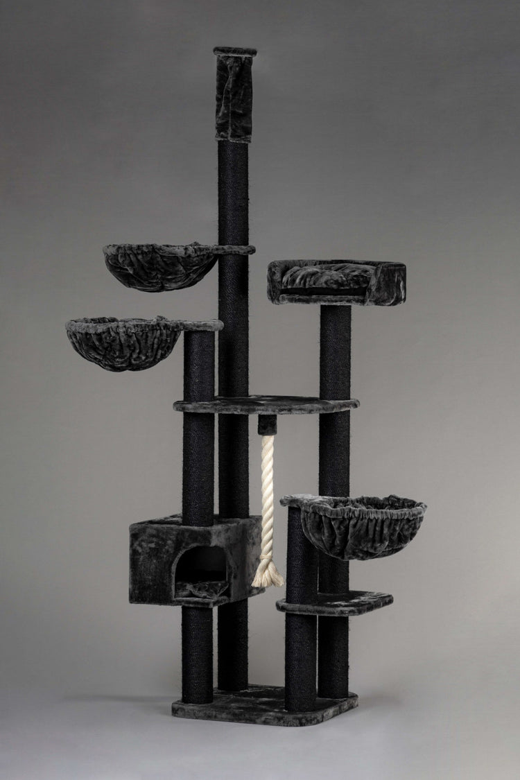 Cat Tree Catdream de Luxe Blackline (Dark Grey)