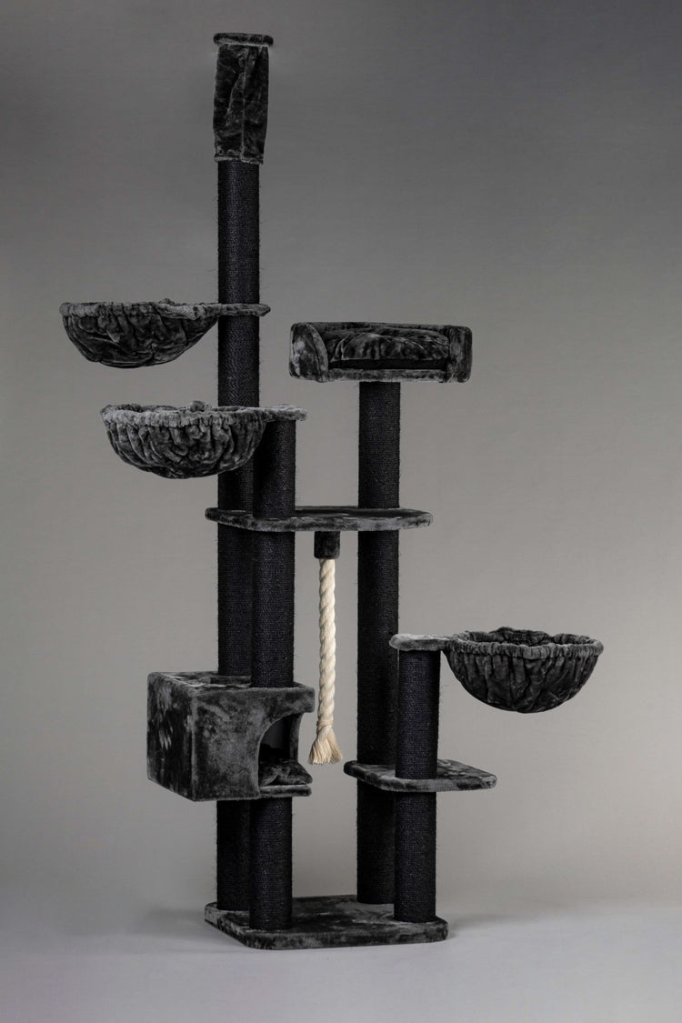 Cat Tree Catdream de Luxe Blackline (Dark Grey)