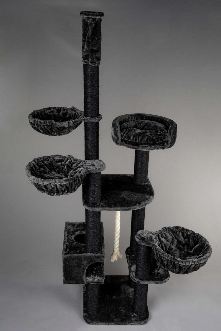 Cat Tree Catdream de Luxe Blackline (Dark Grey)