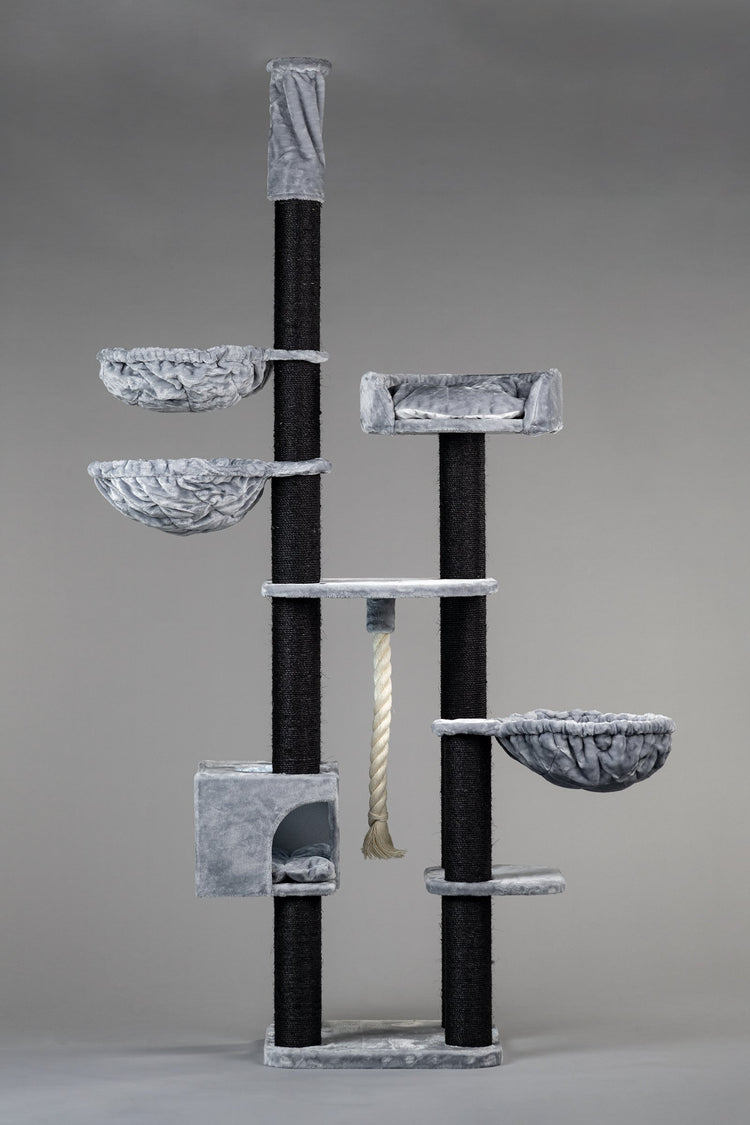 Cat Tree Catdream de Luxe Blackline (Light Grey)