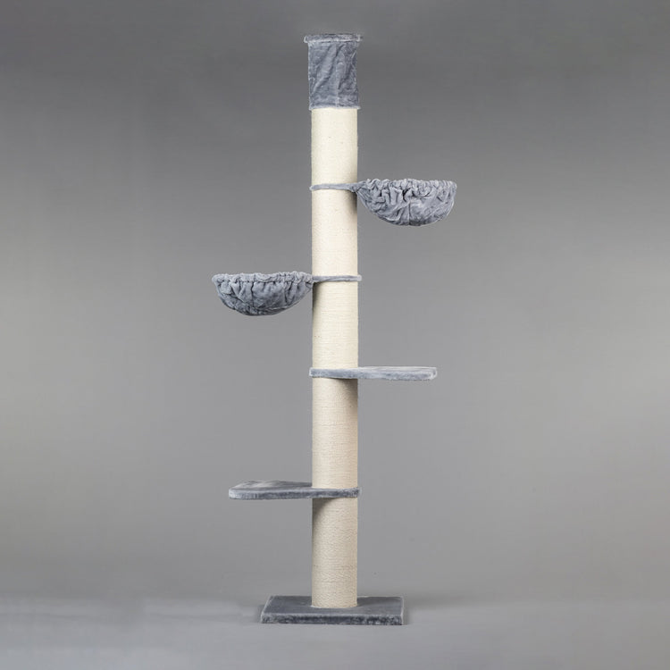 Cat Tree Maine Coon Tower (Light Grey)