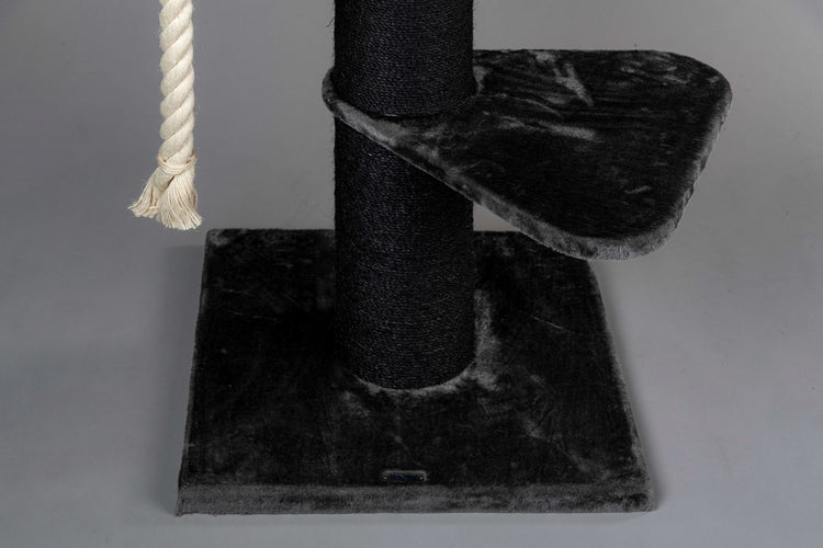 Cat Tree Maine Coon Tower Blackline Crown (Dark Grey)