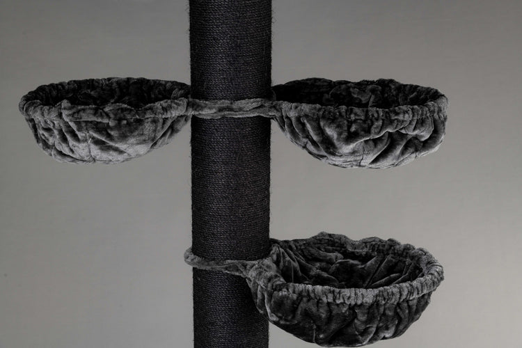 Cat Tree Maine Coon Tower Blackline Plus (Dark Grey)
