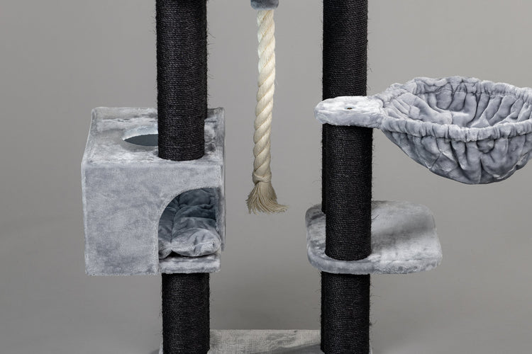 Cat Tree Catdream de Luxe Blackline (Light Grey)