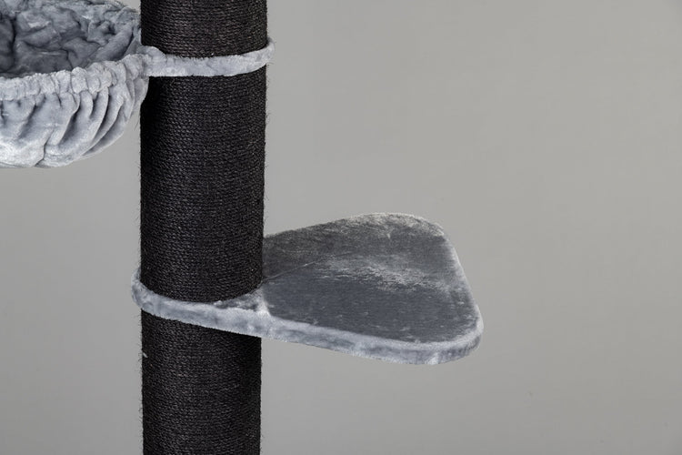 Cat Tree Maine Coon Tower Blackline Plus (Light Grey)