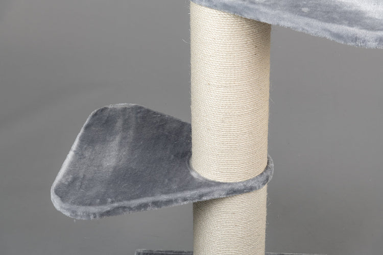 Cat Tree Maine Coon Tower Plus (Light Grey)