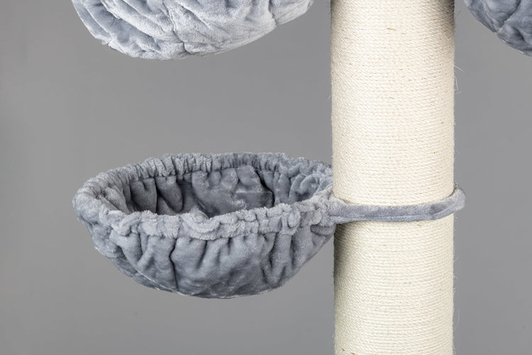 Cat Tree Maine Coon Tower Plus (Light Grey)