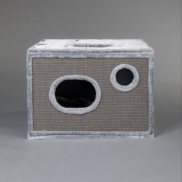 Scratching Barrel Palace Left (Light Grey)