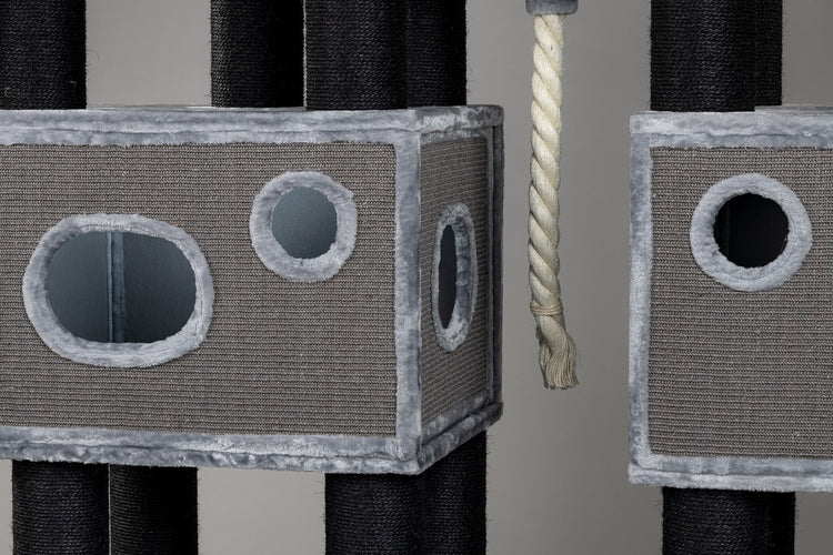 Scratching Barrel Palace Left (Light Grey)