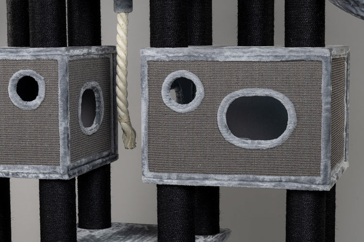 Scratching Barrel Palace Right (Light Grey)