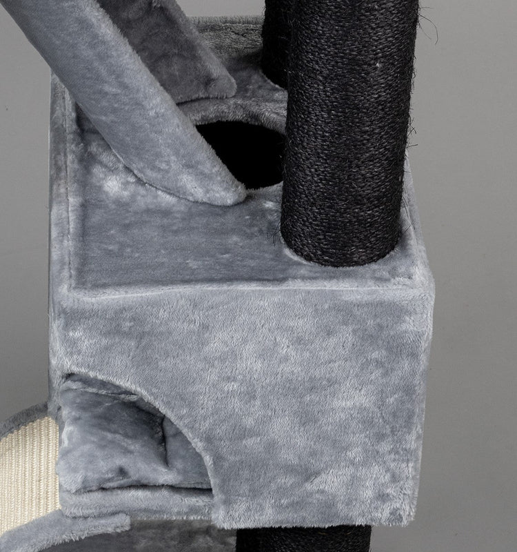 Playhouse Cushion Light Grey, Kili & Catdream 52 x 37 x 30 cm